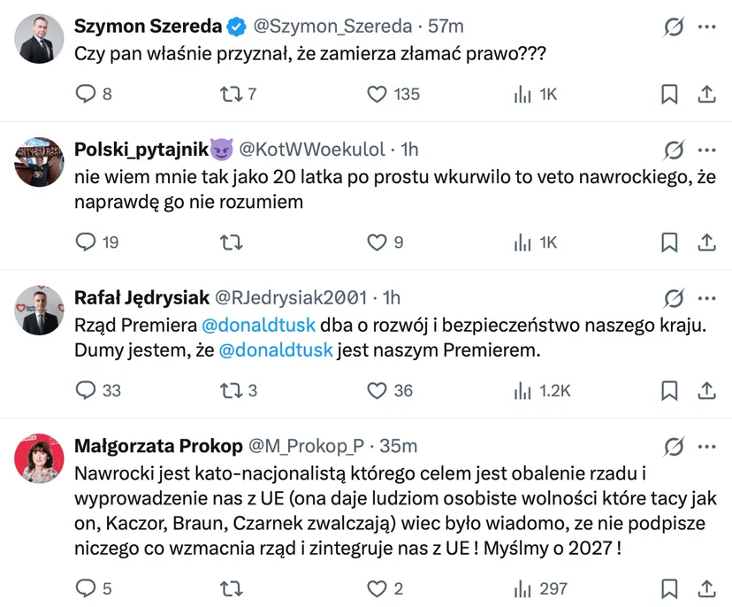 Weto ws. SAFE wywołało polityczną burzę. Ekspert: Polacy mogą odczuć to w portfelach