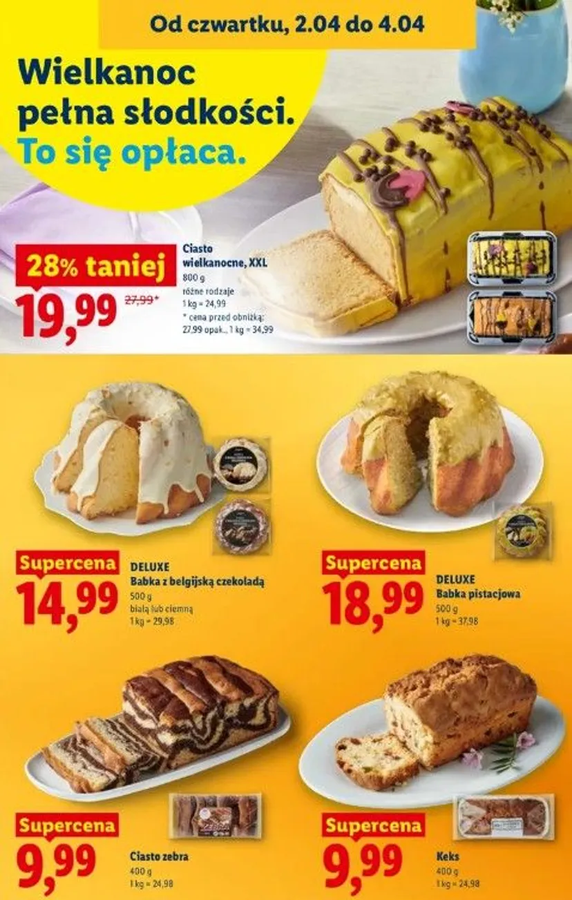 Zatrzęsienie promocji w Lidlu. Oferty "2+1 za grosz" w Wielką Sobotę to dopiero początek