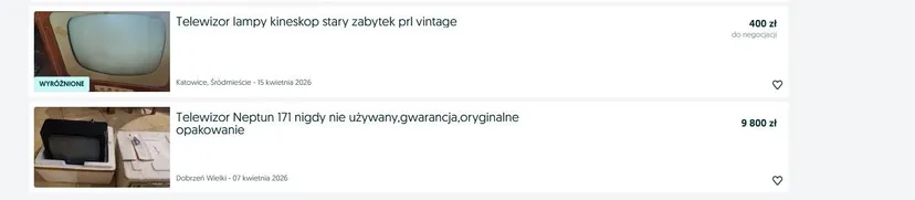 W PRL-u były w każdym polskim domu od Tatr po Bałtyk. Za te stare sprzęty płacą dziś fortunę