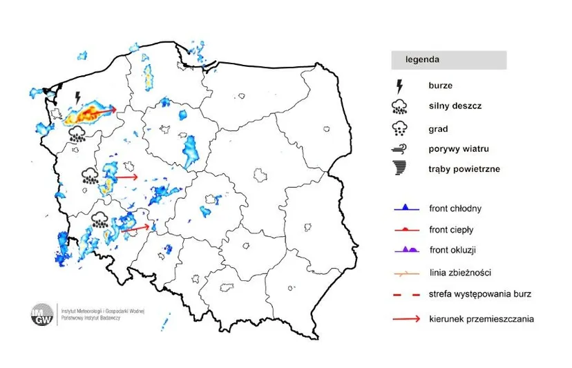 Zacznie się w czwartek, Polska podzielona na pół. Mieszkańcy tych regionów odczują poprawę pogody