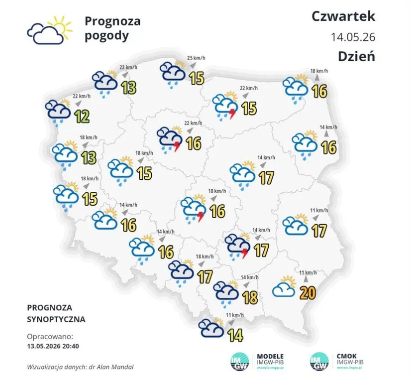 Zacznie się w czwartek, Polska podzielona na pół. Mieszkańcy tych regionów odczują poprawę pogody