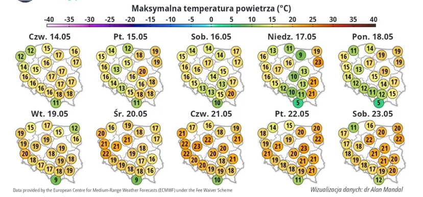Zacznie się w czwartek, Polska podzielona na pół. Mieszkańcy tych regionów odczują poprawę pogody