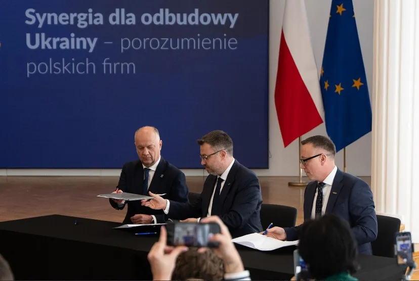 Polski biznes zaangażowany w odbudowę Ukrainy. Już wiadomo, na czym skupi się Polska