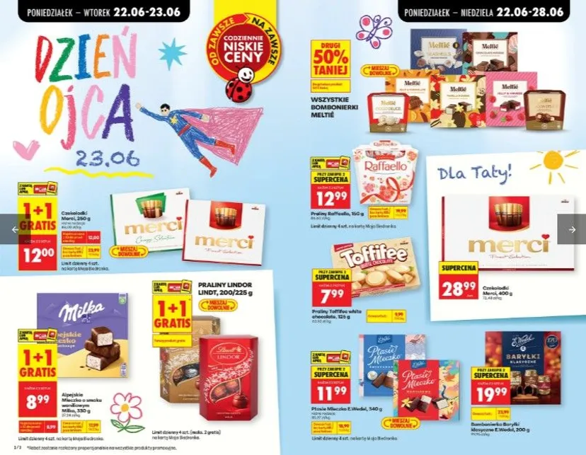 Nowa oferta w Biedronce od poniedziałku. W sklepach pojawią się atrakcyjne produkty