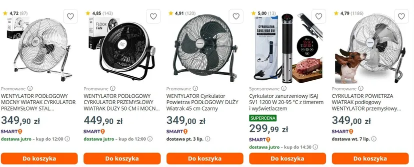 Wentylator to już przeszłość. To prawdziwa ulga na upały, każdy chce ten sprzęt