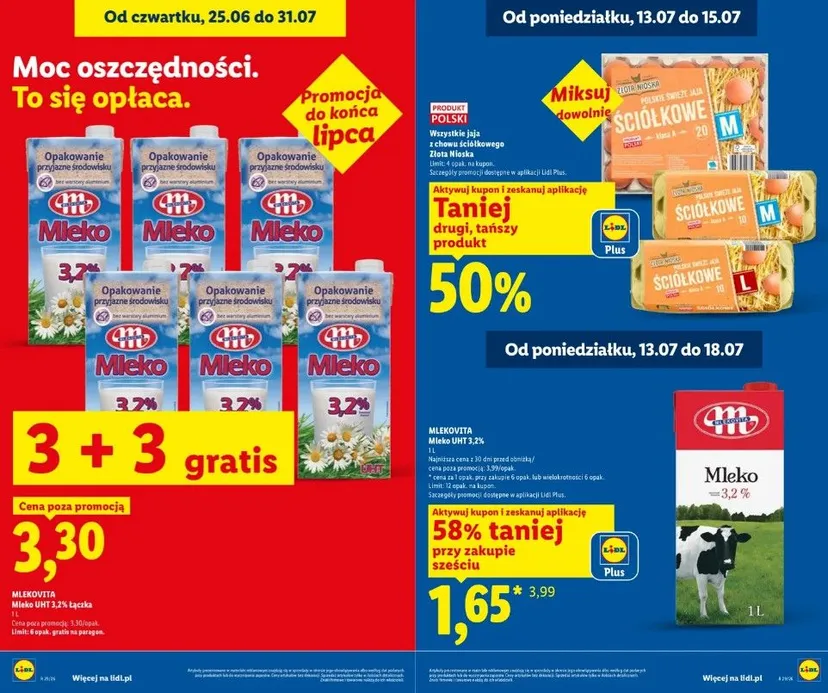 Od poniedziałku w Lidlu same hity. 2+1 za grosz to tylko początek wielkiej promocji
