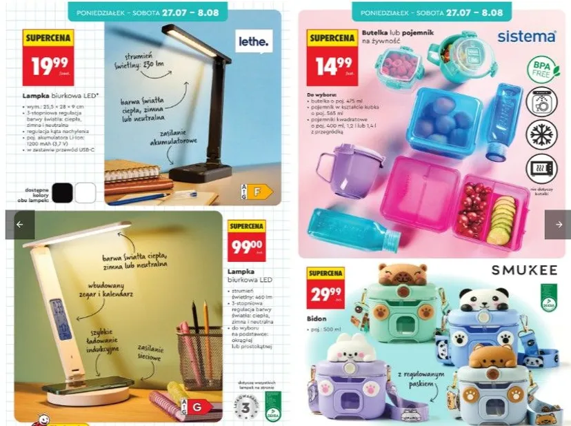 Nowa oferta w Biedronce od poniedziałku. Na półkach pojawią się szkolne hity w niskich cenach