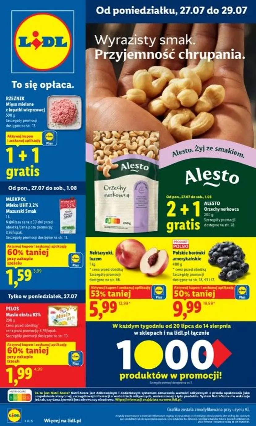 Nowa oferta w Lidlu od poniedziałku. Sieć rusza z hitową promocją "6+6 gratis"