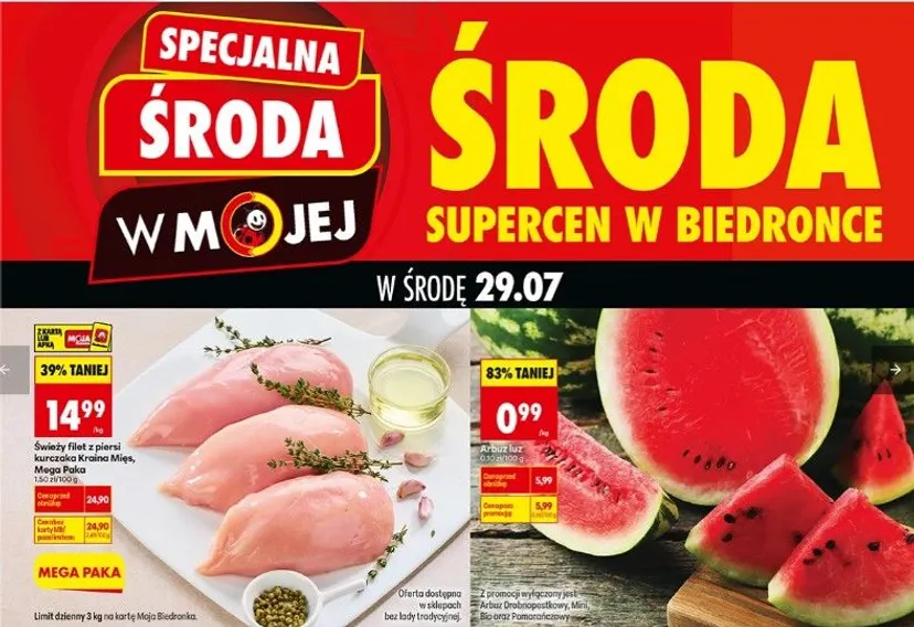 Tylko dzisiaj w Biedronce oferty specjalne. Klienci na to czekali