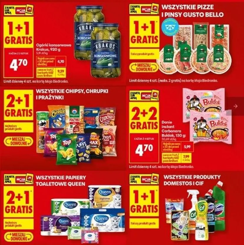 Tylko dzisiaj w Biedronce oferty specjalne. Klienci na to czekali