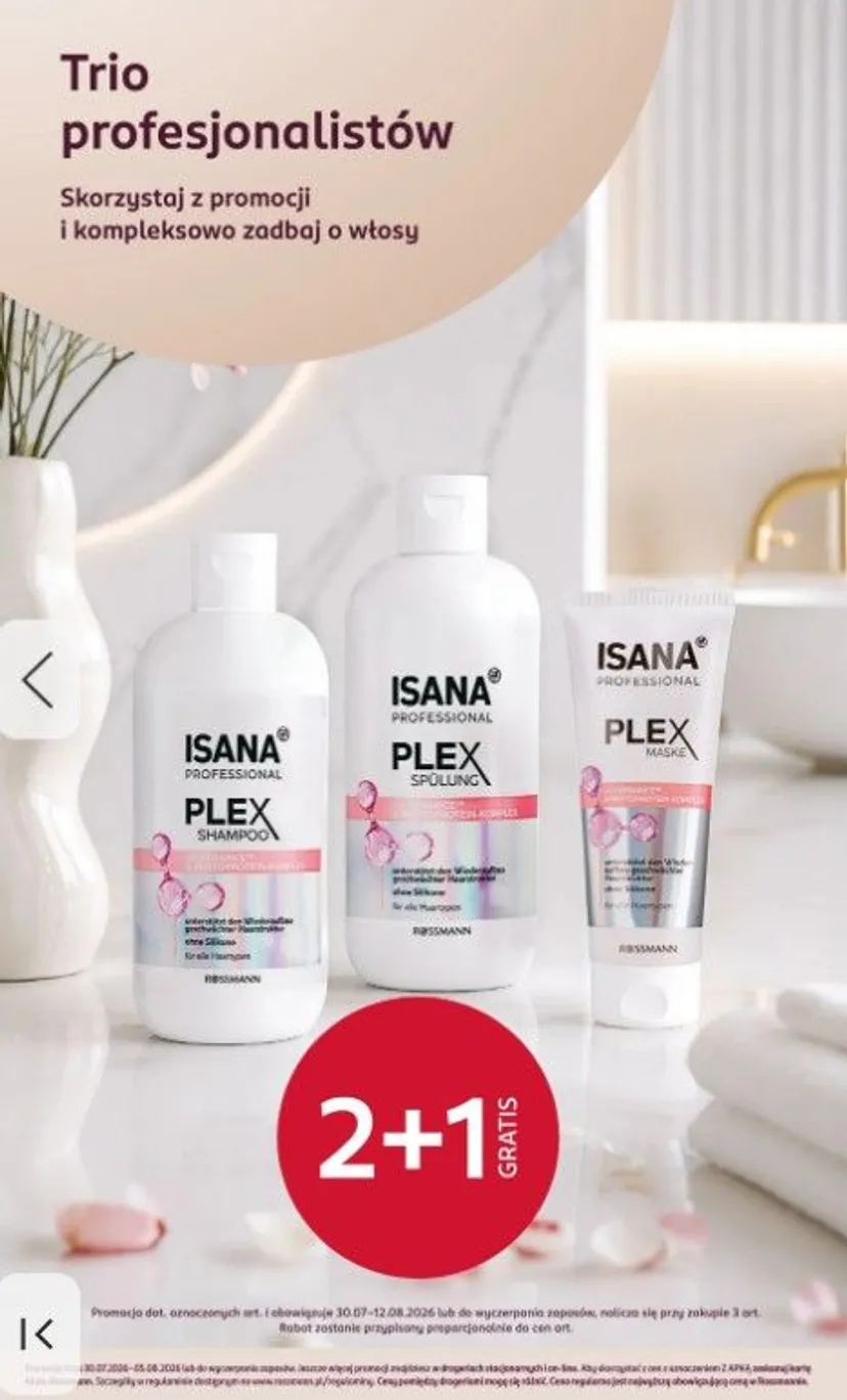 Rossmann szaleje od czwartku. Promocja 2+1 gratis, te kosmetyki do włosów znikają z półek