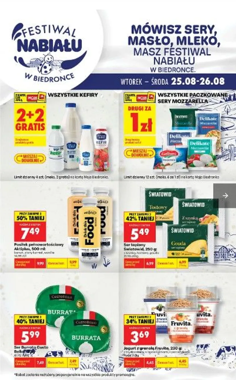 Biedronka odpala mocną promocję. 2+2 i 3+1 gratis. Można brać, ile się udźwignie