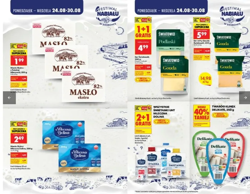 Biedronka odpala mocną promocję. 2+2 i 3+1 gratis. Można brać, ile się udźwignie