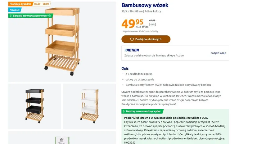 Hity z Action nawet 20 proc. taniej. Klienci wynoszą pełne koszyki