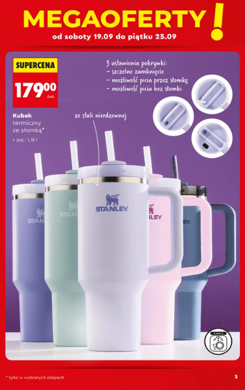 Od 19 września wchodzi specjalna oferta w Biedronce. Markowe produkty już od 59,90 zł