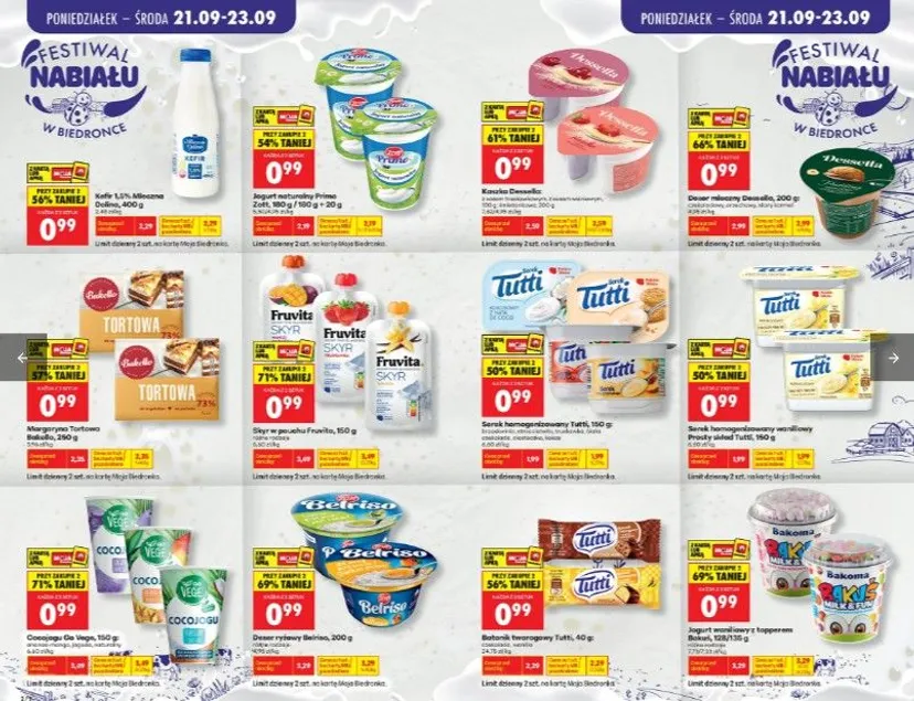 Lawina promocji ruszyła w Biedronce. Za te produkty klienci zapłacą ponad 70 proc. mniej