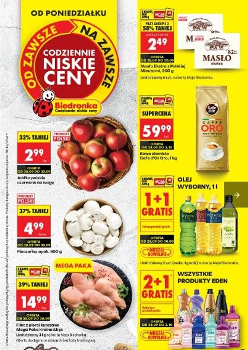 Promocyjne szaleństwo w Biedronce. " 9+3 gratis" to dopiero początek