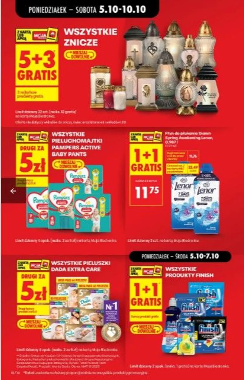 Rekordowe promocje w Biedronce. Ten asortyment przeceniony o 50%, są akcje 1+1. Czas tylko do środy 7 października