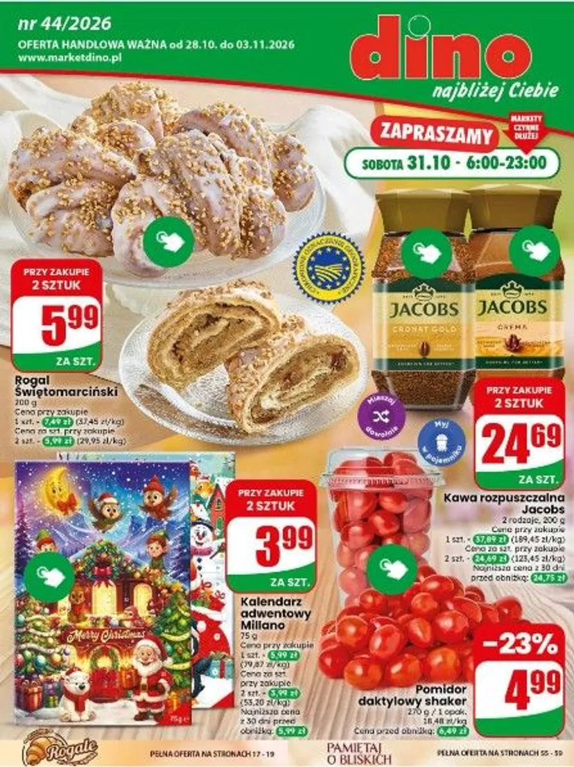 Szaleństwo w Dino od środy. Gigantyczne obniżki i lubiany produkt tylko za 1 grosz