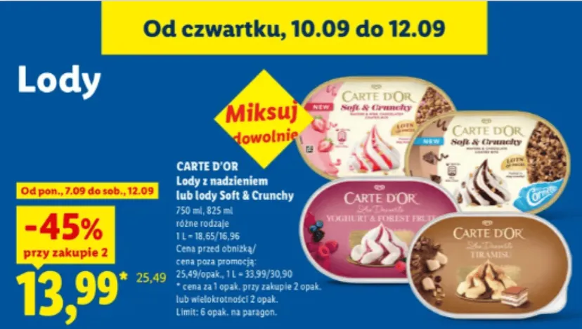 Od piątku w Lidlu promocja na masło. Po spełnieniu warunków będzie tańsze o 70 procent
