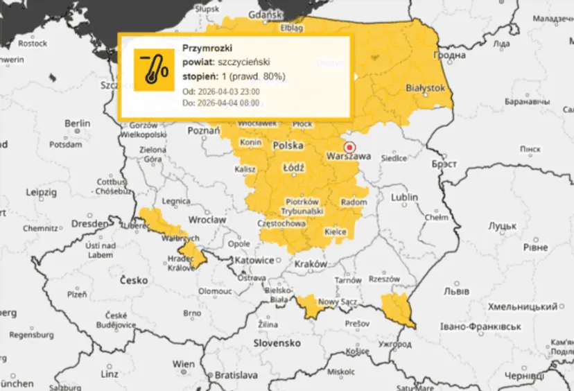 IMGW podało prognozy na Wielkanoc. Przez Polskę przejdą burze, tutaj zagrzmi