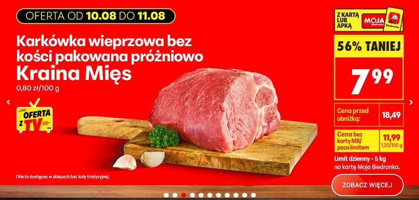 W Biedronce zaczęło się od poniedziałku. Po promocyjne perełki klienci ustawiali się od rana