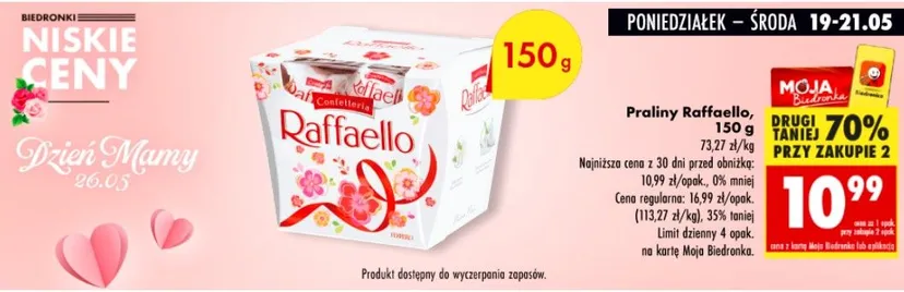 W Biedronce zaczęło się już w poniedziałek. Hity na Dzień Matki nawet 80 proc. taniej