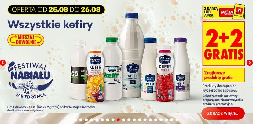 Promocyjne szaleństwo w Biedronce. Klienci wynoszą pełne koszyki, czas się kończy