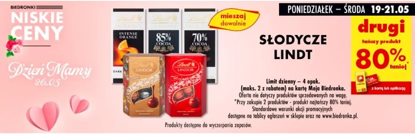 W Biedronce zaczęło się już w poniedziałek. Hity na Dzień Matki nawet 80 proc. taniej