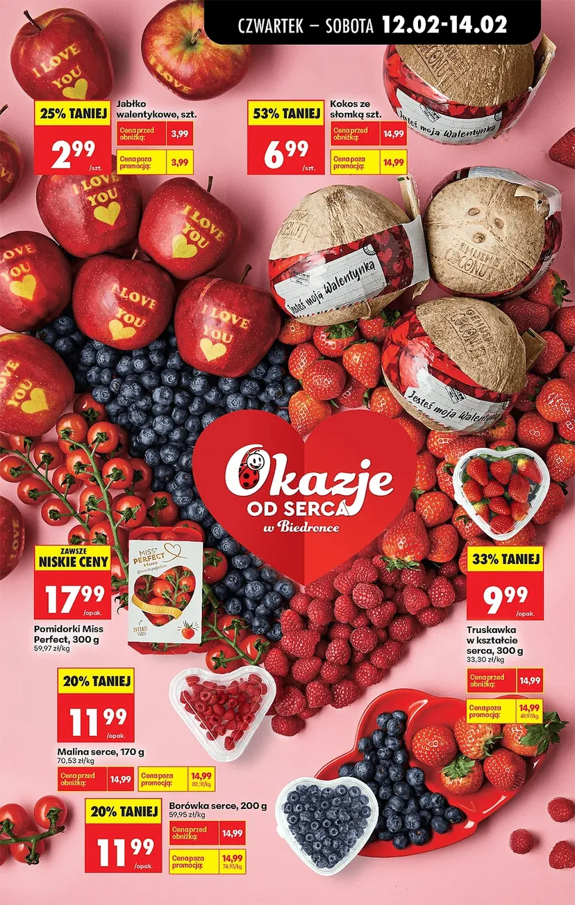 Masz kartę Moja Biedronka? Tylko 14 lutego taka okazja. Klienci popędzą na zakupy
