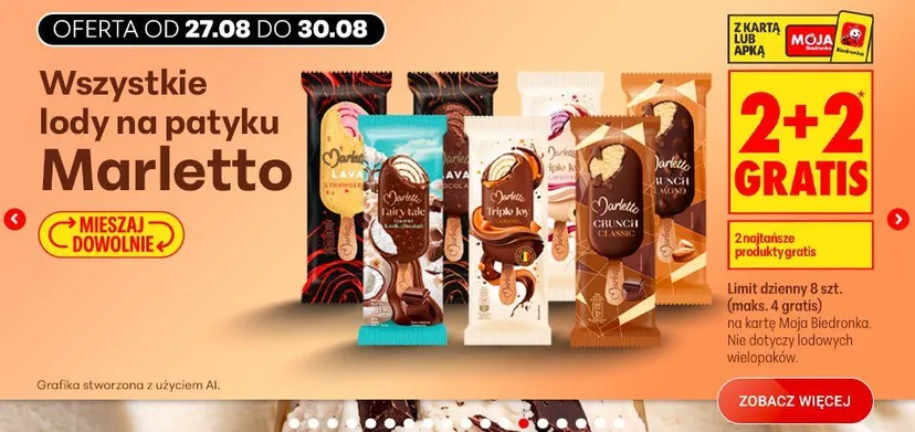 Promocyjne szaleństwo w Biedronce. W ofercie do niedzieli same hity