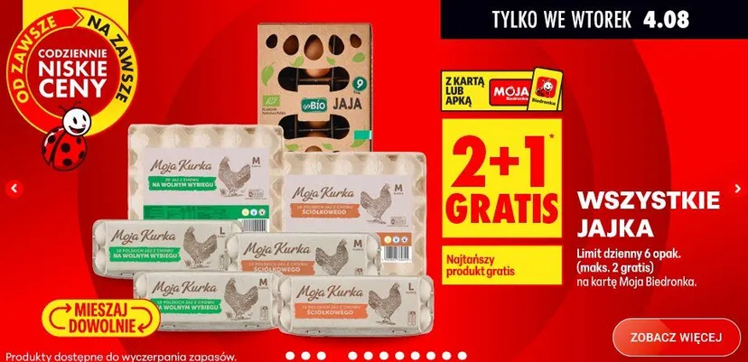 Tylko dzisiaj w Biedronce. Na promocji same perełki, lepiej się pospieszyć z zakupami