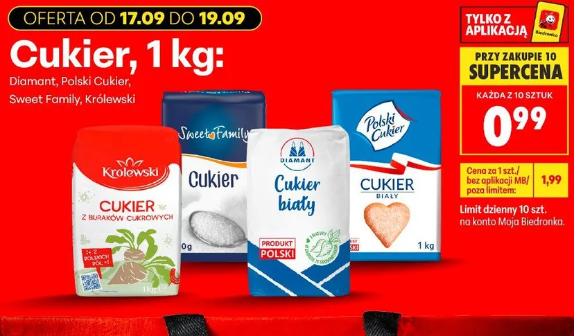 Prawdziwa okazja w Biedronce. Kup 10 i zapłać za sztukę tylko 99 gr