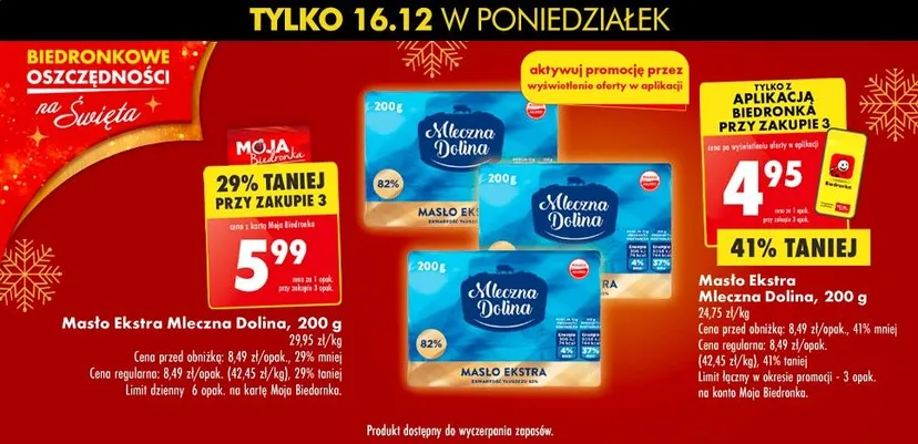 Zaczęło się w Biedronce. Znów przecenili masło. Są jednak limity