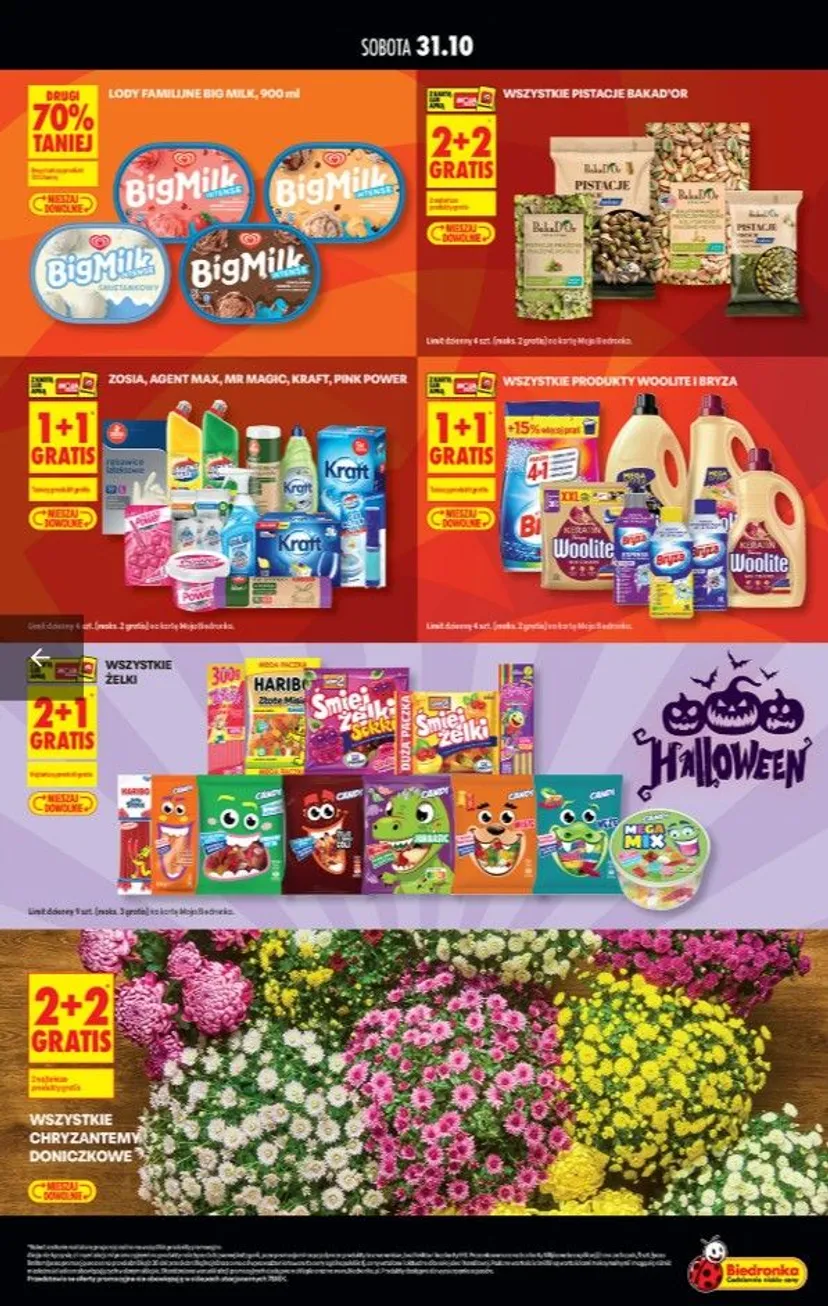 Biedronka szaleje z promocjami na koniec miesiąca. Rabaty sięgają nawet 70 proc.