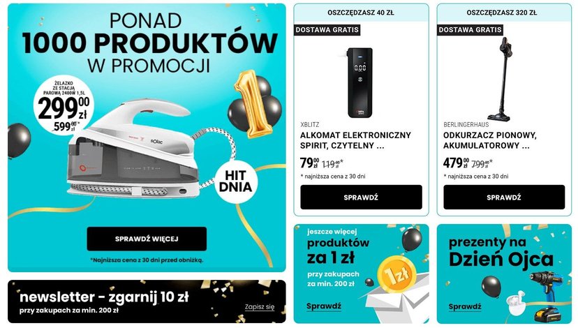 Fantastyczna oferta Biedronki, ponad 1000 świetnych produktów na przecenie. Powodem urodziny sklepu