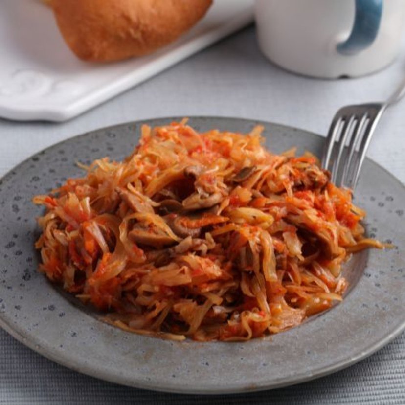 Co roku na Wigilię przyrządzam ten bigos. Z tego przepisu korzystała jeszcze moja prababcia