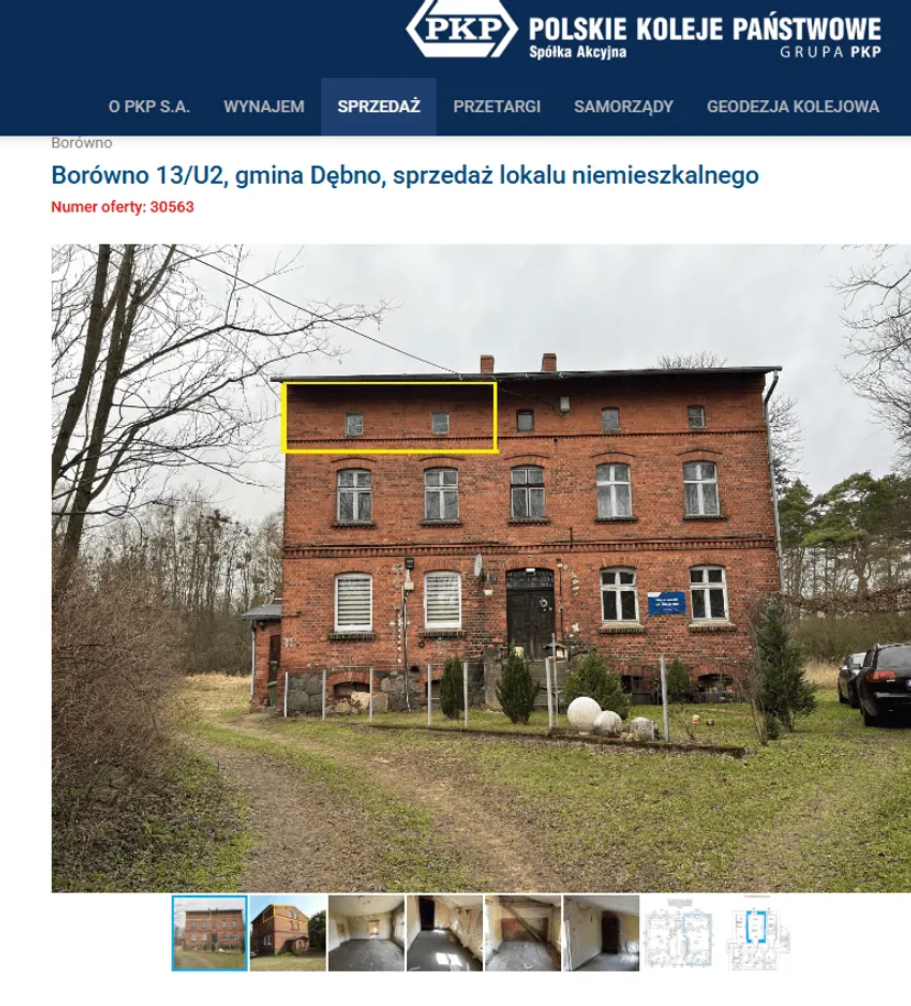 Sprzedają mieszkania za 19 tysięcy złotych. PKP pozbywa się nieruchomości, jest jednak haczyk