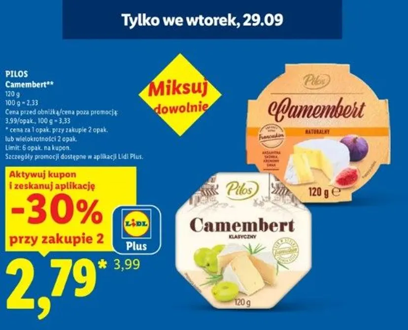 Szalone promocje w Lidlu na 29 września. Akcje 2+1, i przeceny ponad 50%. Czas tylko do wieczora