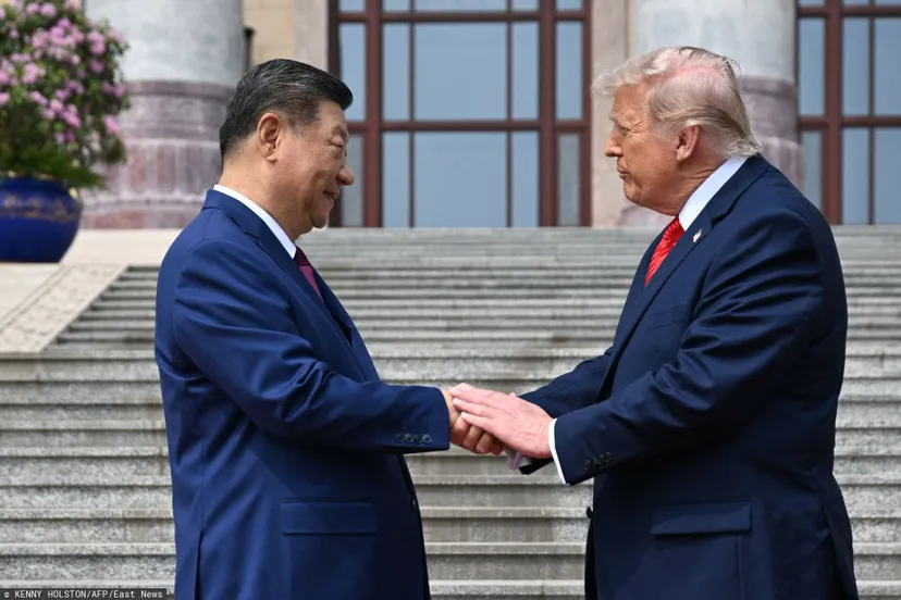 Wizyta Trumpa w Chinach. Padły niespodziewane słowa