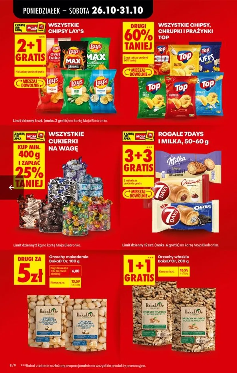 Biedronka mocno obniża ceny. Niektóre produkty nawet 90 proc. taniej