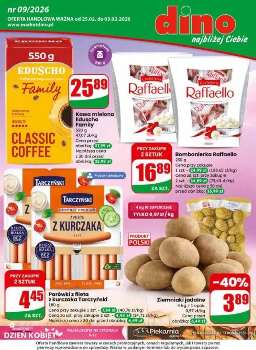 Szaleństwo w Dino. Klienci wyniosą ze sklepów całe koszyki, od jutra wielkie promocje