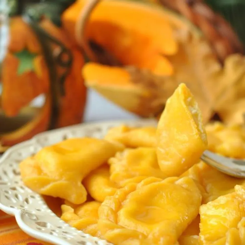 Żadne ruskie, jesienią zawsze robię takie pierogi. Farsz to mistrzostwo świata
