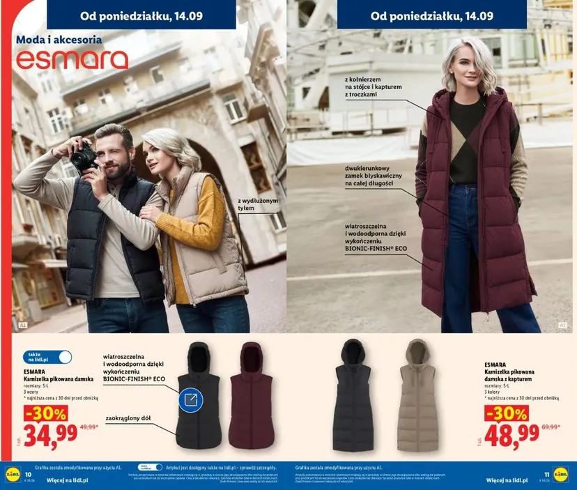 Od 14 września znane marki w ofercie Lidla. Jeansy 25% taniej i torebki za 109,99 zł to będzie cenowy hit