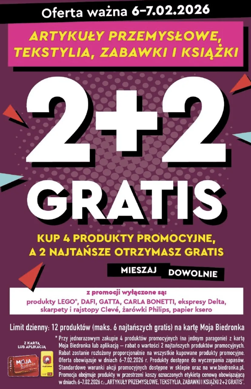"5+5 gratis" i voucher na 50%. Biedronka kusi promocjami. Pod drzwiami ustawiają się kolejki