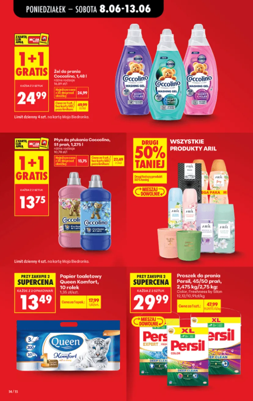 Biedronka szaleje od poniedziałku. Promocje "1+1 gratis" i kosmetyki za 1 zł to dopiero początek