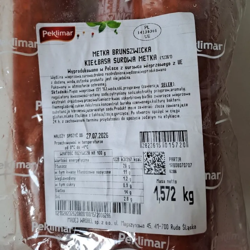 GIS ostrzega przed popularną wędliną. Wykryto w niej groźne bakterie