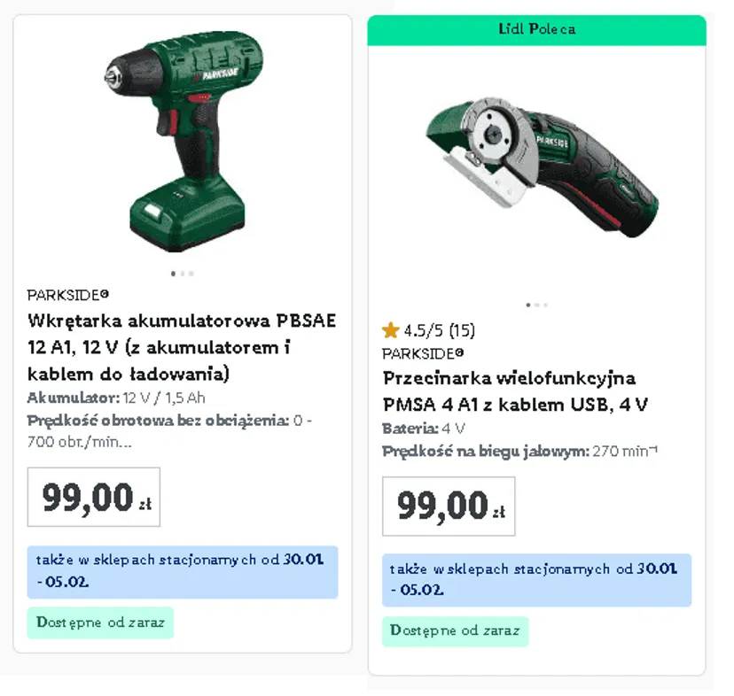 Zimowe tanie kupowanie w Lidlu. Sprzęt elektroniczny ponad 50 proc. taniej