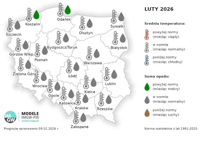 Taka będzie wiosna 2026. Temperatury powyżej normy w tych regionach Polski