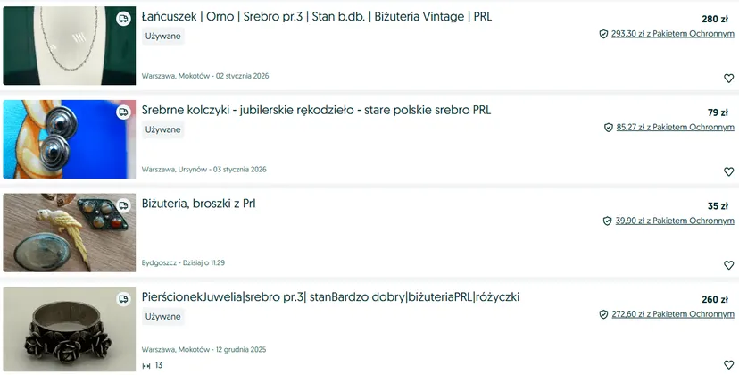 Tej biżuterii z PRL szukają kolekcjonerzy. Lepiej sprawdź szuflady, jest warta majątek